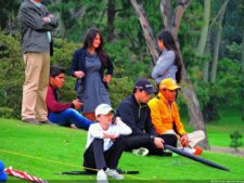 La diversión de posar para Fairway en el Colombia Open