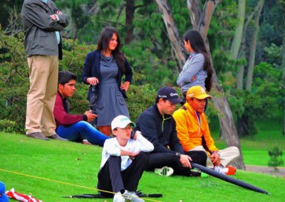 La diversión de posar para Fairway en el Colombia Open