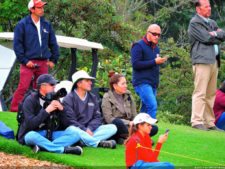 La diversión de posar para Fairway en el Colombia Open
