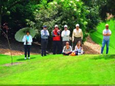 La diversión de posar para Fairway en el Colombia Open