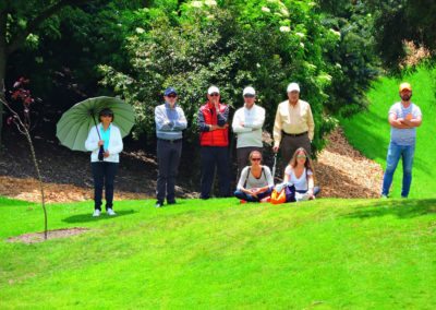 La diversión de posar para Fairway en el Colombia Open