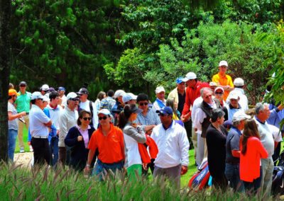 La diversión de posar para Fairway en el Colombia Open