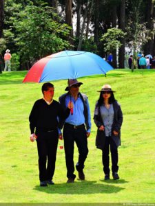 La diversión de posar para Fairway en el Colombia Open