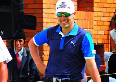 La diversión de posar para Fairway en el Colombia Open