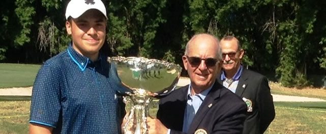 Octavio Baralt nuevo campeón Nacional Amateur de Golf