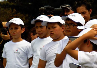 Posando para Fairway desde Bogotá