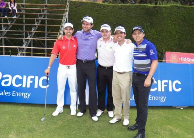 Posando para Fairway desde Bogotá