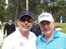 Posando para Fairway desde Bogotá
