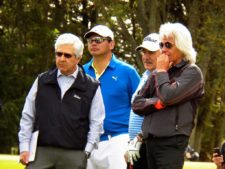 Posando para Fairway desde Bogotá