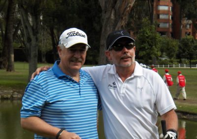 Posando para Fairway desde Bogotá