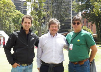 Posando para Fairway desde Bogotá