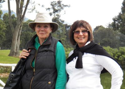 Posando para Fairway desde Bogotá