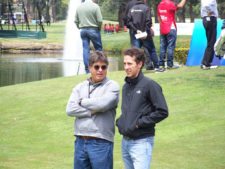 Posando para Fairway desde Bogotá
