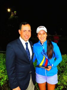 Público disfrutando del Abierto de Venezuela Copa DIRECTV