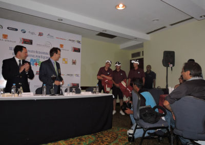 Rueda de Prensa y Apertura XLIX Sudamericano Juvenil por Equipos