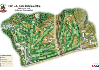 Muestra fotográfica memorable del 116º US Open en Oakmont Golf Club (cortesía © USGA 2016)