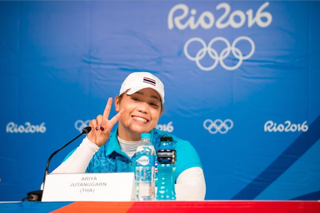 Tailandesa Jutanugarn amenaza con hacer historia en el golf Olímpico