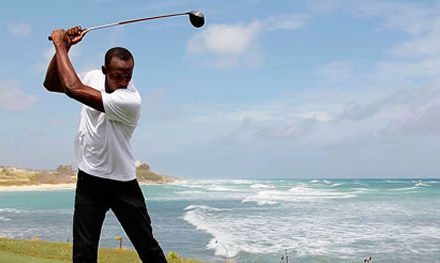 ¿Y si Usain Bolt hubiera decidido dedicarse al golf?