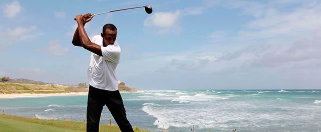 ¿Y si Usain Bolt hubiera decidido dedicarse al golf?
