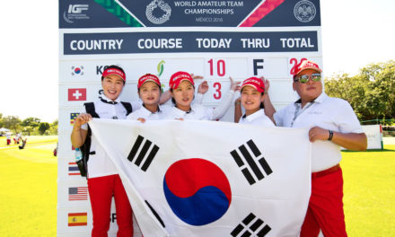 Corea dictó cátedra en triunfo de 4to título de damas del Mundial Amateur de golf por equipo