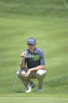 SAN LUIS POTOSÍ, MÉXICO – SEP. 8, 2016 – El estadounidense Paul Apyan durante la primera ronda del San Luis Championship, nuevo torneo del PGA TOUR Latinoamérica que dio inicio este jueves en La Loma Golf en San Luis Potosí, México. (cortesía Enrique Berardi/PGA TOUR)