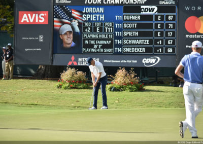 Galería 2da ronda Tour Championship