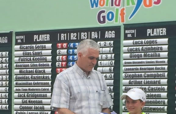 Javier Añez gana en el Oceánico World Kids Golf en Portugal