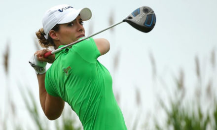 Gaby López y Mariajo Uribe tuvieron un complicado comienzo en el Blue Bay LPGA