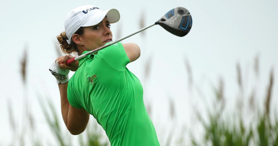 Gaby López y Mariajo Uribe tuvieron un complicado comienzo en el Blue Bay LPGA