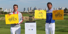 Curtis Luck y Brett Coletta (cortesía Australian Senior Golfer)