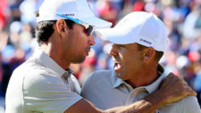 Rafa Cabrera-Bello y Sergio García (cortesía sportingnews.com)