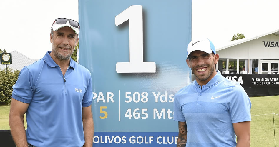 Batistuta-Tevez, la pareja de los 638 goles que se desvive por jugar al golf