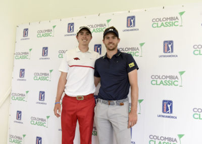 Nicolás y Andrés Echaverría (cortesía Enrique Berardi/PGA TOUR)