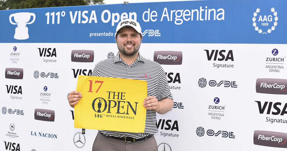 Kent Bulle defendió el título y consiguió el ticket a The Open