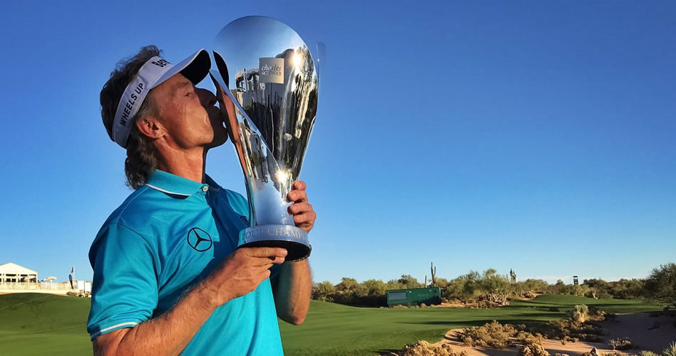 Langer entra en la historia del Champions Tour