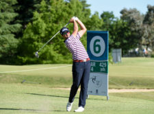 Samuel Del Val (ESP) está a solo un golpe / Foto: Gentileza Enrique Berardi/PGA TOUR