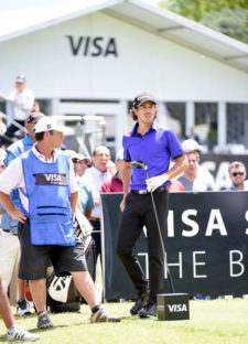 Emilio Domínguez (ARG) realizó una de las mejores rondas del campeonato y se metió en la pelea por el título / Foto: Gentileza Enrique Berardi/PGA TOUR