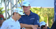 Camilo y Ernie Els (Cortesía Fairway-Colombia)