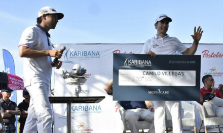 Camilo Villegas, primer campeón del Skins Game en Colombia