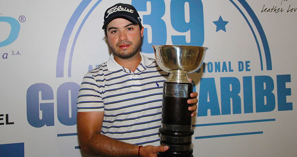 Daniel Zuluaga inauguró su palmarés profesional en el 39 Abierto del Caribe