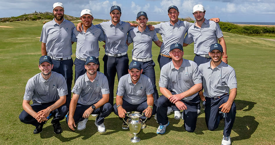 De la mano de Andrés Echavarría, PGA Tour Latinoamérica se coronó campeón de la Aruba Cup