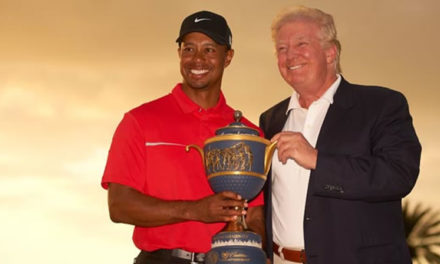 Donald Trump y Tiger Woods, un enfrentamiento con morbo