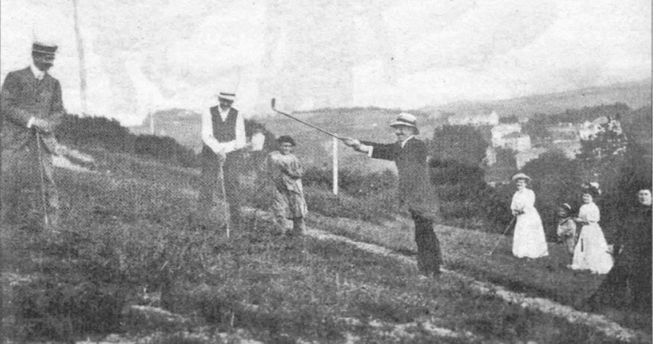 La postal de Victoria Eugenia fue el inicio del golf en España