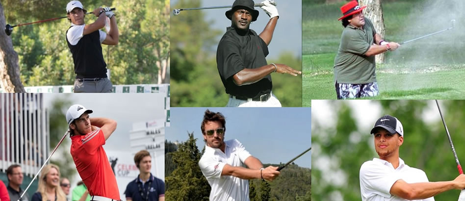 Los 100 mejores deportistas golfistas