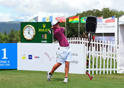 Galería de fotos, Latin America Amateur Championship 2017 día viernes