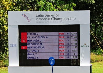 Galería de fotos, Latin America Amateur Championship 2017 día viernes