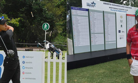 Marcos Montenegro e Isabella Fierro, los primeros líderes del Abierto Sudamericano Amateur 2017