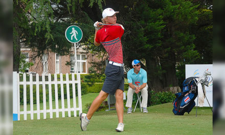 Paul Chaplet e Isabella Fierro llegan líderes a la ronda final del Abierto Sudamericano Amateur