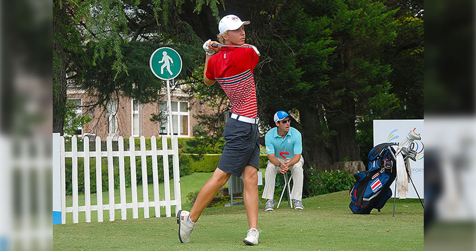 Paul Chaplet e Isabella Fierro llegan líderes a la ronda final del Abierto Sudamericano Amateur