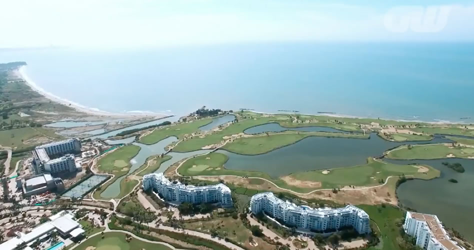 Vídeo, cancha de golf TPC Cartagena en Karibana